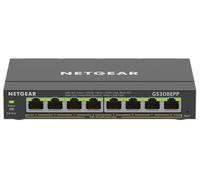 NETGEAR Conmutador Gigabit Administrable 8 Puertos PoE+, 123W