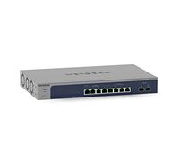 NETGEAR Conmutador inteligente Ethernet Multi-Gigabit de 10 puertos (MS510TXM) de 10 puertos (MS510TXM) - Gestionado, 8 puertos Multi-Gig, 2 x 10G SFP+, gestión opcional de Insight Cloud, montaje en