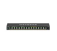 NETGEAR Conmutador PoE Gigabit Ethernet Plus de 16 Puertos (GS316EP) - Gestionado con 15 x PoE+ @ 180W, 1 Puerto SFP de 1G, Montaje en Escritorio/Pared