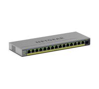 NETGEAR Easy Smart GS116EPP - Interruptor - L3-Smart - 1x 10/100/1000 + 15 x