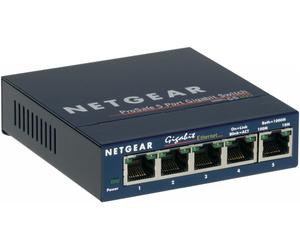 NETGEAR GS105 No administrado Gigabit Ethernet (10/100/1000) Azul