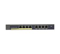 Netgear GS108PE-300NAS - Smart switch gestionable (8 puertos Gigabit, PoE, alimentación a través de Ethernet de 4 puertos) [modelo americano]