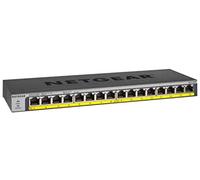 NETGEAR GS116PP No administrado Gigabit Ethernet (10/100/1000) Energía sobre Ethernet (PoE) Negro