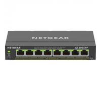 GS308EPP Gestionado L2/L3 Gigabit Ethernet (10/100/1000) Energía sobre Ethernet (PoE) Negro, Interruptor/Conmutador negro, Gestionado, L2/L3, Gigabit Ethernet (10/100/1000), Bidireccional completo (Full duplex), Energía sobre Ethernet (PoE)