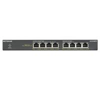 NETGEAR GS308PP No administrado Gigabit Ethernet (10/100/1000) Energía sobre Ethernet (PoE) Negro