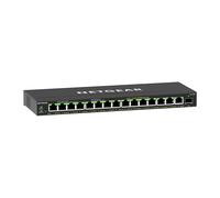 NETGEAR GS316EP Switch Gigabit Ethernet 16 Puertos PoE+ 180W 100PES Negro