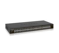 NETGEAR GS348 No administrado Gigabit Ethernet (10/100/1000) 1U Negro