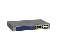 NETGEAR GS516PP No administrado Gigabit Ethernet (10/100/1000) Energía sobre Ethernet (PoE) Azul, Gris