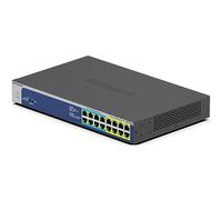 Netgear GS516UP - Switch de red Gigabit Ethernet Ultra60 no gestionable de 16 puertos con 8 puertos PoE+ y 8 puertos PoE++ (380W), montaje de sobremesa o en bastidor