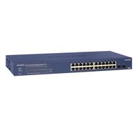 NETGEAR GS724TP Gestionado L2/L3/L4 Gigabit Ethernet (10/100/1000) Energía sobre Ethernet (PoE) 1U Negro, Gris