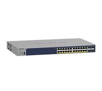 Netgear GS728TP-100NAS - Conmutador Gigabit Ethernet (24 puertos) desconocido Layer 2+ | Smart Pro