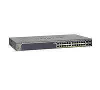 Netgear GS728TPP-100NAS - Switch de red ProSAFE (24 puertos Gigabit, puertos PoE, 4 puertos Gigabit Combo SFP Smart Managed) [modelo americano]