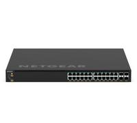 NETGEAR GSM4328-100AJS Gestionado L3 Gigabit Ethernet (10/100/1000) Energía sobre Ethernet (PoE) 1U Negro