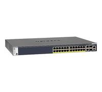 Netgear M4300-28G-PoE+ 26 puertos RJ-45 Negro GSM4328PB-100NES