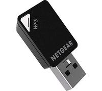 NETGEAR Mini Adaptador USB WiFi A6100-100PES - AC600 802.11ac de Doble Banda (150/433 Mbps), Negro