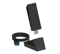 NETGEAR Nighthawk Adaptador USB 3.0 WiFi 7 (A9000) Velocidad Gigabit inalámbrica tres bandas BE6500 (hasta 6,5 Gbps) - Banda 6 GHz - Compatible con cualquier router o sistema mesh - Para PC Windows 11