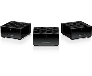 NETGEAR Nighthawk Sistema Mesh WiFi 6 MK73S - Router AX3000 con 2 satélites Extensores, Cobertura de hasta 400 m2 y más de 35 Dispositivos