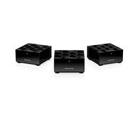 NETGEAR Nighthawk - Sistema WiFi 6 MK63 - Enrutador AX1800 con 2 Extensores de satélite, Cobertura de hasta 3,250 pies Cuadrados y más de 25 Dispositivos