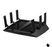 Netgear Nighthawk X6 - Router (10, 100, 1000 Mbit/s, 10/100/1000Base-T(X), 802.11a, 802.11ac, 802.11b, 802.11g, 802.11n, 600, 1300 Mbit/s, 256-QAM, Ethernet (RJ-45)) Negro