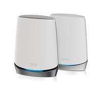 NETGEAR Orbi 5G Mesh WiFi 6 TriBanda NBK752 | Router con 1 extensor satélite |Cobertura de hasta 350 m2, 40 dispositivos | AX4200 (hasta 4, 2 Gbps)