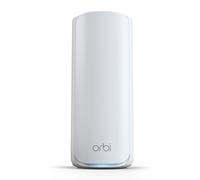 NETGEAR Orbi 770 Serie | Sistema Mesh WiFi 7 | RBE770 | Compatible con Orbi RBE772 y RBE773 | hasta 11 Gbits/s | Amplía Cobertura 180 m² | Conecta 100 Dispositivos | Tribanda BE11000 | Blanco