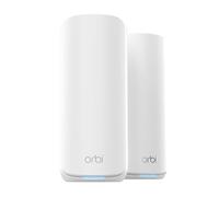 NETGEAR Orbi 870 | Sistema Mesh WiFi 7 | RBE872 | Router WiFi 7 y 1 satélite | hasta 21 Gbits/s | Alcance 400 m² | Soporta 150 Dispositivos | Puerto Internet 10GB | Tribanda BE21000| Blanco