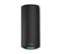 NETGEAR Orbi Serie 970 (RBE970B) Quadband WiFi 7-Mesh Adicional Satélite Black Edition, Compatible con Sistemas de Malla existentes o routers de la Serie 970 Que Ofrece Cobertura Adicional de hasta