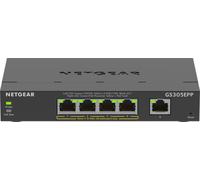 Netgear Plus GS305EPP - Switch - Smart - 5 X 10/100/1000 (4 PoE+)