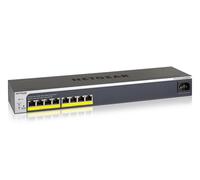 Netgear GS408EPP - Switch Gigabit gestionable Smart Plus de 8 Puertos con PoE+ (124 W) y montaje sencillo