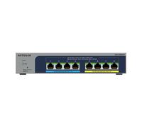 NETGEAR Plus MS108EUP - Interruptor - Managed - 4x 100/1000/2.5G (Poe + 4 X 100/