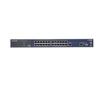Netgear ProSafe™ 24-Port 10/100 Smart Switch - Switch de Red (No administrado, 1000Base-T, 100Base-TX, 10Base-T, 8000 entradas, 8.8 Gbit/s, 1 Gbit/s, SNMP, DHCP, STP, VLAN)