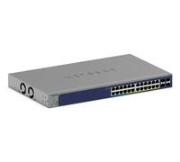 NETGEAR Smart GS728TXUP-V3 - Interruptor - L3 Lite - - 24 x 10/100/1000 (Poe