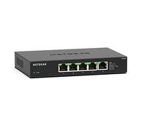 NETGEAR Switch 2,5Gb 5 Puertos, Switch Ethernet No Gestionable MS305 | 5 x 2,5Gb Puertos, Escritorio/Pared, Carcasa Metálica
