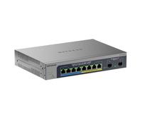 NETGEAR Switch 2,5Gb 8 Puertos, Switch PoE Ethernet Gestionable MS110TXUP | 8 x 2,5Gb Ultra60 PoE++ Puertos @ 230W, 2 x 10Gb SFP+, Gestione Insight Cloud Opzionale, Escritorio/Rack