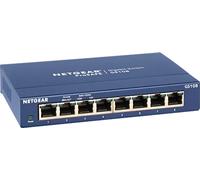 NETGEAR GS108GE switch No administrado Gigabit Ethernet (10/100/1000) Azul
