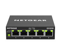 NETGEAR GS305E Gestionado Gigabit Ethernet (10/100/1000) Negro