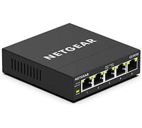 Netgear Switch Ethernet de 5 puertos, conmutador de red gestionado (GS305E) - Montaje en pared o sobremesa, concentrador de red doméstico
