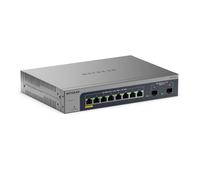 NETGEAR Switch gest. Web (Smart) Multigigabit Ethernet 8 Puertos (MS110TX) | 8 puertos SFP+ de 2,5 G, 2 puertos SFP+ de 10 G, gestión en la nube Insight opcional, montaje en bastidor o sobremesa