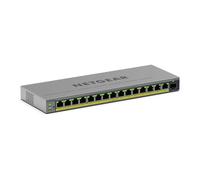 Netgear Switch GS116EP – 16 puertos Gigabit PoE+ gestionado L2/L3 SFP carcasa metálica gris