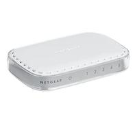 NETGEAR Switch Gigabit de 5 Puertos GS605-400PES - Base-T RJ45, LED Integrado en los Puertos