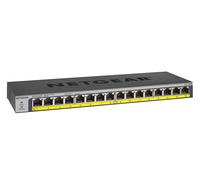 NETGEAR Switch Gigabit Ethernet POE de 16 puertos no gestionado (GS116PP) con