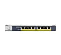 NETGEAR GS108PP No administrado Gigabit Ethernet (10/100/1000) Energía sobre Ethernet (PoE) Negro
