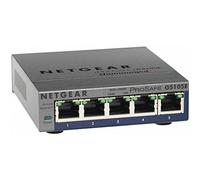NETGEAR GS105E-200PES switch Gestionado L2/L3 Gigabit Ethernet (10/100/1000) Gris