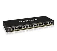 Netgear Switch de red Gigabit GS316PP 16 puertos PoE+ 183W no gestionado sobremesa/pared