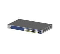 NETGEAR Switch PoE 28 Puertos, Switch Ethernet Gestionable GS728TXP | 24 x PoE+ Puertos @ 190W, 4 x 10Gb SFP+, Insight Cloud Opcional, Escritorio/Rack