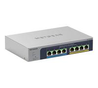 NETGEAR Switch PoE 8 Puertos, Switch Ethernet Gestionable MS108TUP | 4 x 2,5Gb Ultra60 PoE++ y 4 x 2,5Gb PoE+ Puertos @ 230W, Insight Cloud Opcional, Escritorio/Pared