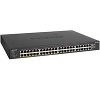 NETGEAR Switch PoE de 24 puertos GS348PP - Switch Ethernet Gigabit de 48 puertos con 24x PoE+ consumo 380W, Montaje de sobremesa o en bastidor, Carcasa de metal resistente