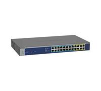 NETGEAR Switch PoE Gigabit Ethernet no gestionado de 24 Puertos GS524UP - Switch de Red con 8X PoE+ y 16x Ultra60 PoE++ a 480 W, Montaje de sobremesa o en Bastidor