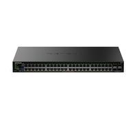 NETGEAR Switch PoE+ Smart Managed Essentials de 52 Puertos Gigabit Ethernet de la Serie S350 - 48 x 1 G PoE+ a 380 W, 4 x 1 G dedicado SFP - Soporte en Escritorio o en Rack (GS324TPv2)