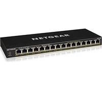 NETGEAR Switch PoE, Switch de Red Gigabit Ethernet no gestionado de 24 Puertos (GS324P) - con 16x PoE+ Consumo 190W, Montaje de sobremesa o en Bastidor